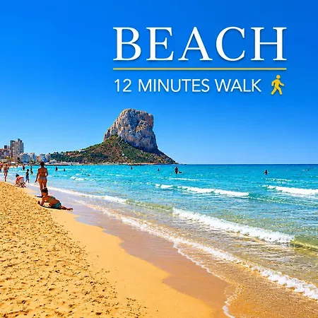 Luxury Galaxy 12min Walk 15m Pool Вилла Кальпе