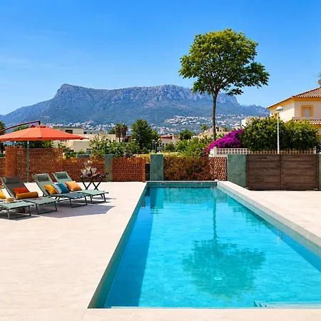 Вилла Luxury Galaxy 12min Walk 15m Pool Кальпе